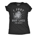 Spooky Shirt Funny Halloween Shirt Halloween Costume Rude Halloween Tee Ghost Shirts Graveyard I Just Got Laid To Rest Innuendo Shirt Graphic Tee – Warm & Stylish · Perfect For Daily Wear