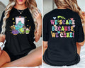 Disney Monsters Inc We Scare Because We Care Shirt Pixar Sulley and Mike Matching Family Halloween Tee Fun Monsters University Design Shirt Graphic Tee – Feel-Good Design · Must-Have Style