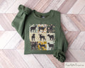 Floral Sheep Sweatshirt Cozy Sheep Sweater Farm Girls Sheep Shirt Aesthetic Womens Clothing Boho Cowgirl Tshirt Sheep Lover Gifts Sweatshirt – Feel-Good Design · Perfect For Daily Wear