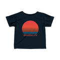 Brooklyn New York Retro 80s Baby TShirt Infant Tee Brooklyn New York Kid Apparel 80s Baby Gift Personalization Available Graphic Tee – Aesthetic Look · Great Gift For Fans