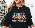Merry Woofmas Christmas Dog Shirt Christmas Sweatshirt Gift For Dog Lover and Dog Mom Christmas Matching Family Christmas Dog Lover Shirt Sweatshirt – Soft Feel · Great Gift For Fans