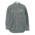 Benetton Mens Grey Casual Shirt Vintage High End Luxury Designer VTG Graphic Tee – Warm & Stylish · Must-Have Style