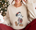 Classic Mickey Mouse Christmas Shirt Disney Holiday Vintage Graphic Tee Mickey in Santa Hat and Scarf T Shirt Christmas Gift for Disney Fans Graphic Tee – Aesthetic Look · Must-Have Style