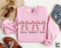 Christian Christmas Candy Cane Crewneck Sweatshirt Sinless Shepherd Savior Holiday Cozy Winter Bible Verse Scripture Jesus Sweatshirt – Cozy Vibes · Great Gift For Fans