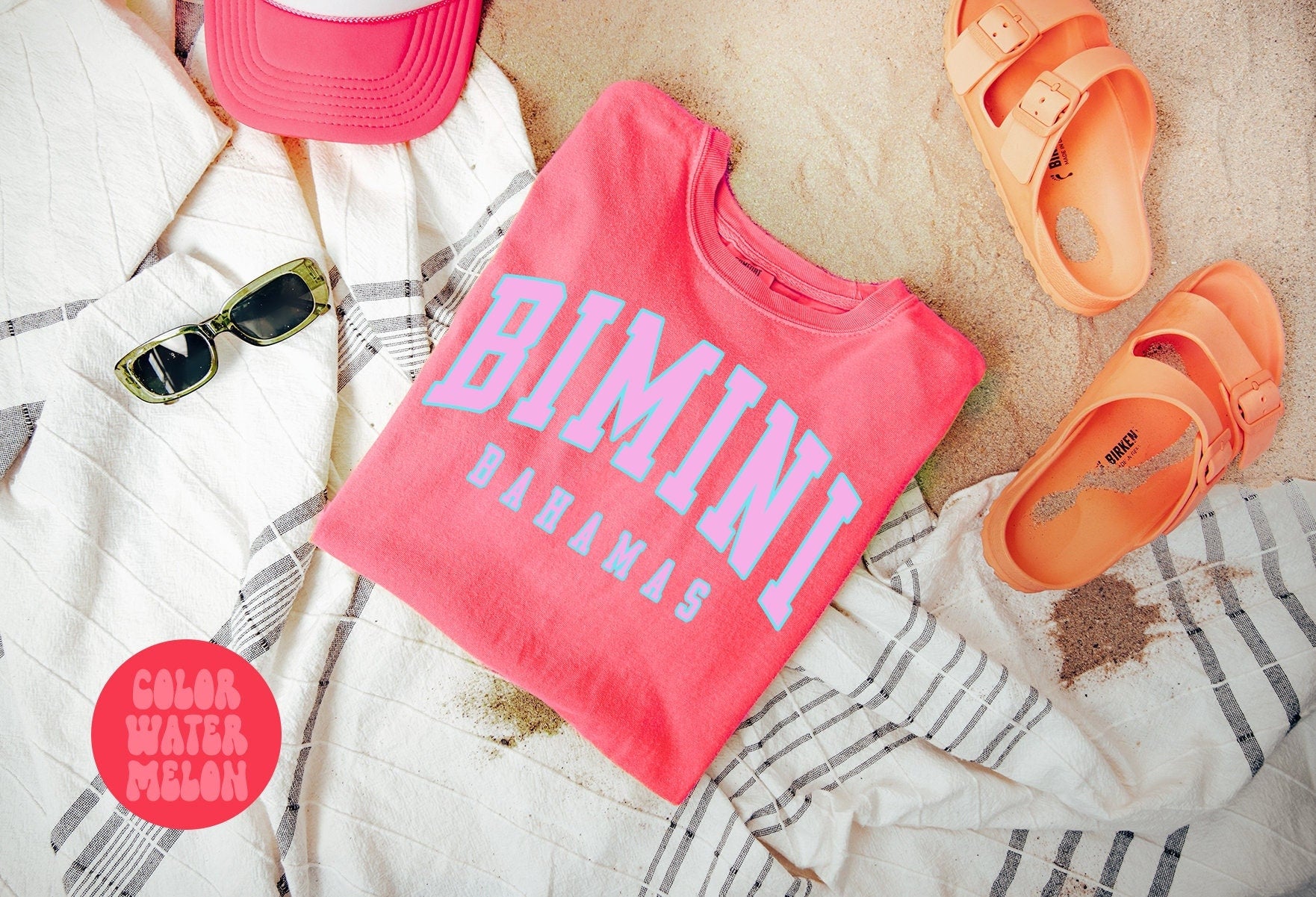 Bimini Bahamas Trip Vacation Shirt Girls Trip Gifts for Her Comfort Colors Tshirt Crewneck Tee Women Graphic Tee – Everyday Comfort · High-Quality Print