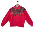 90s Christmas Quarter Zip sweatshirt Vintage Alfred Sweater Jumper Pullover Crewneck Red Women39s Large Sweatshirt – Cozy Vibes · Trending Graphic Apparel