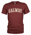 Galway Unisex Adult College Style T Shirt Graphic Tee – Everyday Comfort · Great Gift For Fans