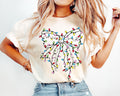 Christmas Coquette Shirt Christmas Bow Shirt String Light Bow Shirt Christmas Family Party Shirt Xmas Shirt Christmas Girly Squad Shirt Graphic Tee – Fan Favorite · Must-Have Style