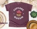 Cute Cupcake Queen T Shirt Dessert Lover T Shirt Cupcake Maker Tee Sweet Treats Shirt Gift for Bakers Vintage Style Shirt Graphic Tee – Cozy Vibes · High-Quality Print