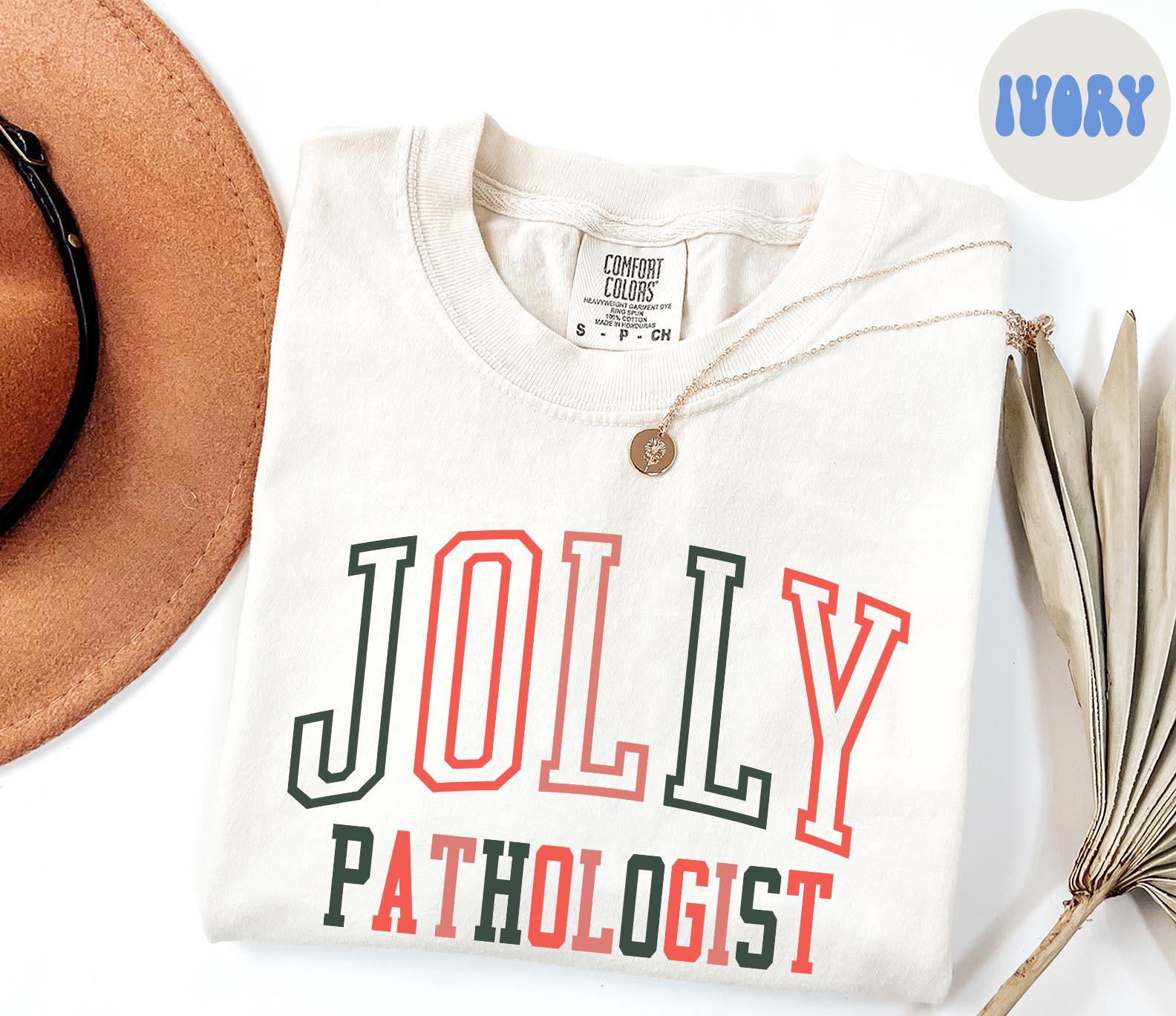 Pathologist Christmas Shirt Pathology Shirt Gifts Comfort Colors Cozy Holiday Tshirt Crewneck Tee Women Graphic Tee – Bold Style · Great Gift For Fans