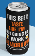 Beer Can Cooler Funny Beer Holder Slim Tall Beverage Insulator Gift for Beer Lovers Drinking Accessory Beverage Cooler Graphic Tee – Feel-Good Design · Perfect For Daily Wear