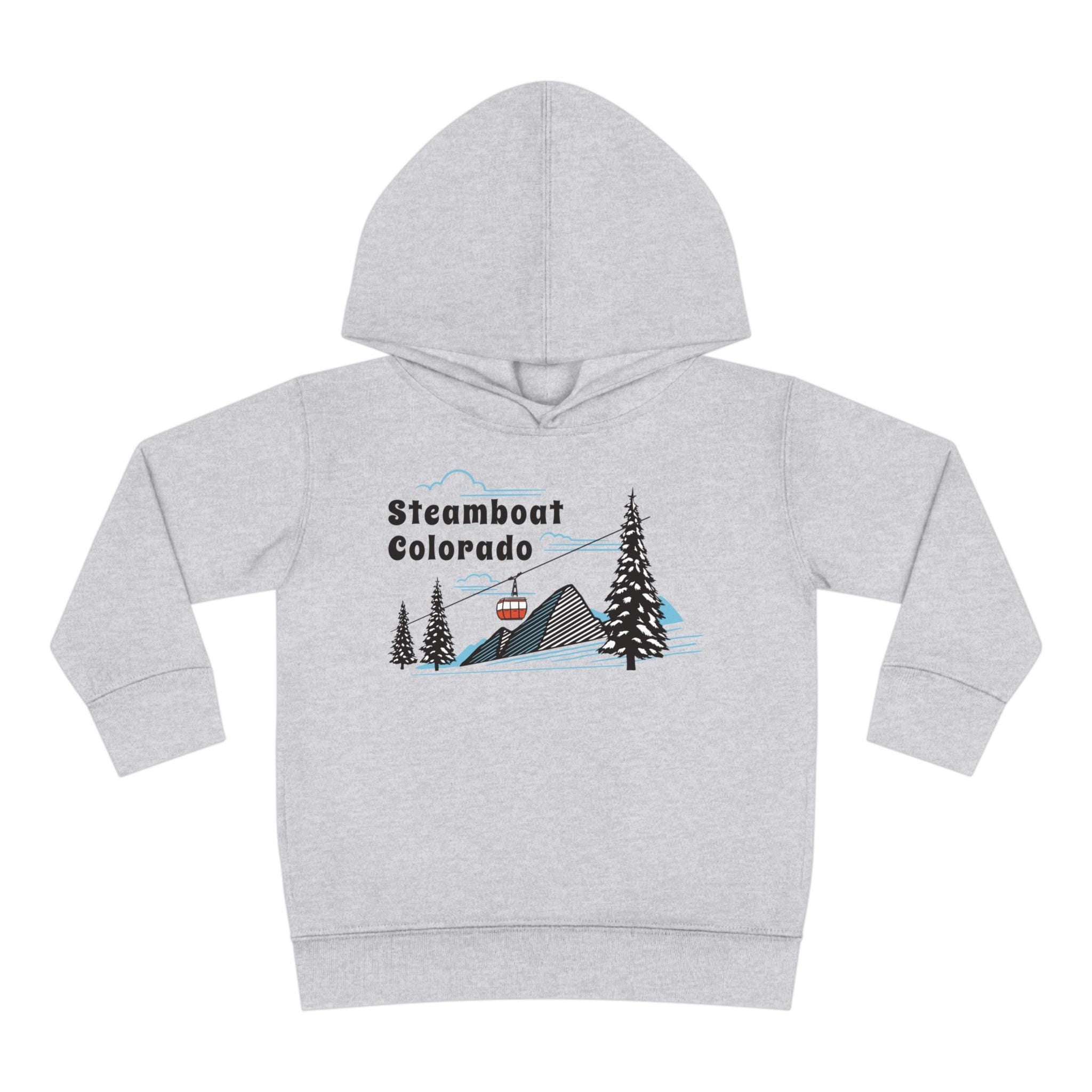 Steamboat Colorado Toddler Hoodie Unisex Mountain Steamboat Gondola Fleece Pullover Sweatshirt Kids Hooded Jumper Colorado Souvenir Hoodie – Cozy Vibes · Great Gift For Fans