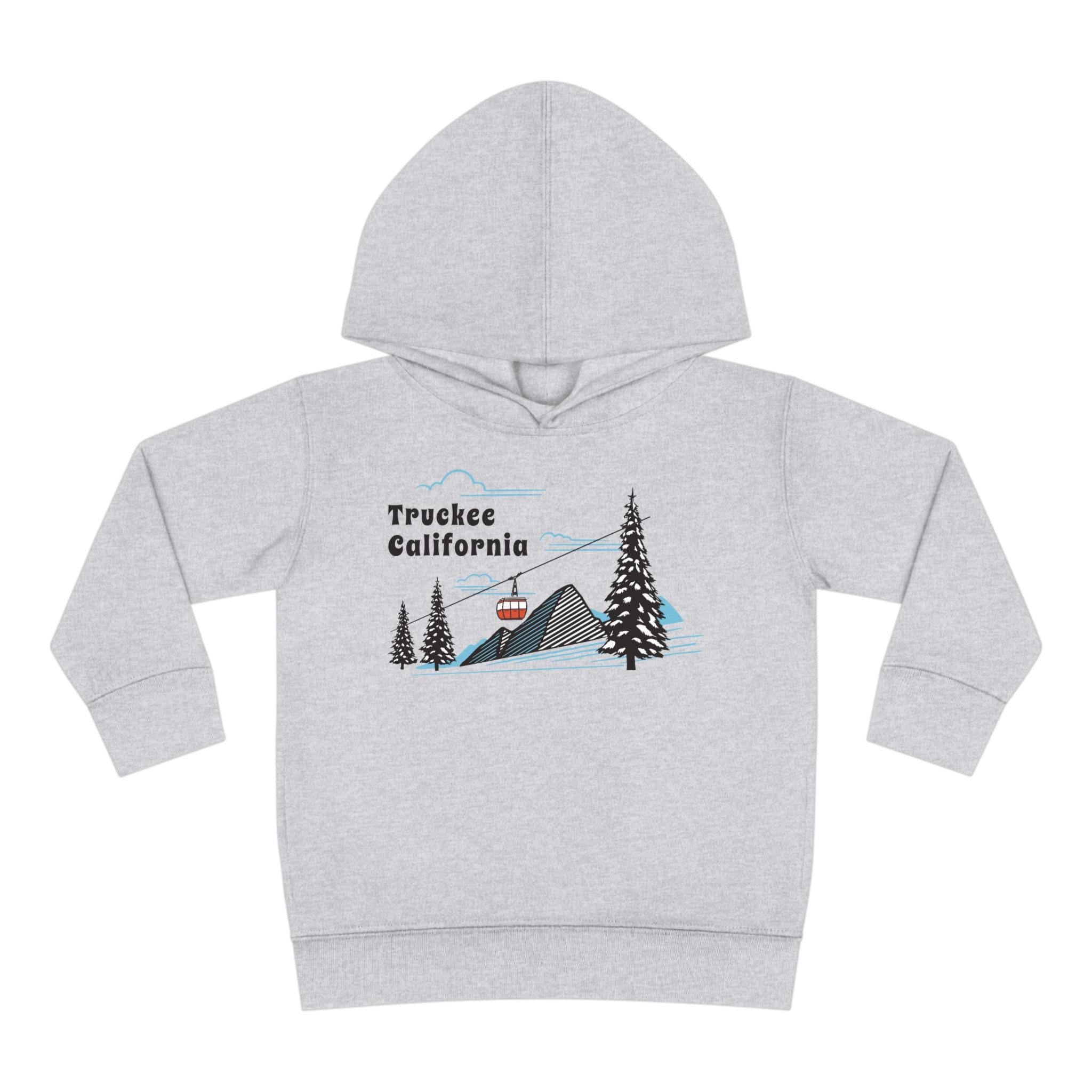 Truckee California Toddler Hoodie Unisex Mountain Truckee Gondola Fleece Pullover Sweatshirt Kids Hooded Jumper California Souvenir Hoodie – Bold Style · Top Pick For Any Outfit
