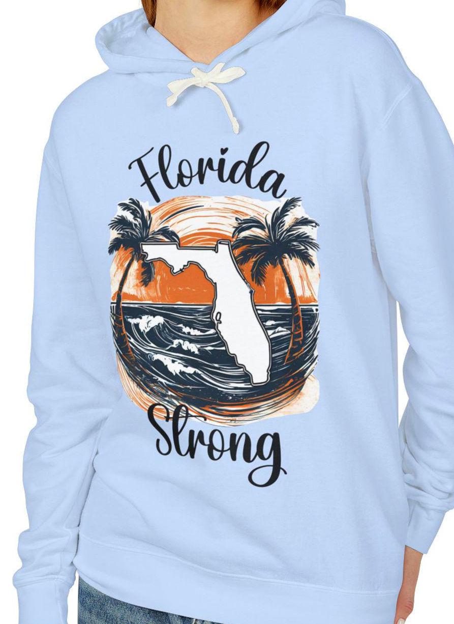 Florida Strong Lightweight Hooded Sweatshirt Florida Strong Hoodie Unisex Florida Strong Sweatshirt Lightweight Hoodie Florida Pride Hoodie – Fan Favorite · Trending Graphic Apparel