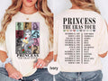 Princess The Eras Tour Shirt Disney Princess Belle Sweatshirt Best Gift for Girls Disney Princess Lovers Perfect T shirt for Disney Trip Sweatshirt – Cozy Vibes · High-Quality Print