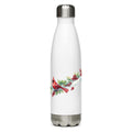 Beautiful Holiday Cardinal On A Branch Stainless steel water bottle Graphic Tee – Soft Feel · Trending Graphic Apparel