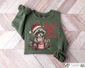 Cute But Feral Sweatshirt Christmas Raccoon Sweater Cozy Christmas T Shirts Funny Animal Shirt Merry Christmas Xmas Holiday Gifts Sweatshirt – Everyday Comfort · High-Quality Print