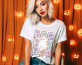 Halloween Boo Neon T Shirt Neon Halloween Ghost Shirt Halloween Ghost Neon Shirt Halloween Party Shirt Boo T Shirt Ghost Boo Girls Tee Graphic Tee – Cozy Vibes · Trending Graphic Apparel