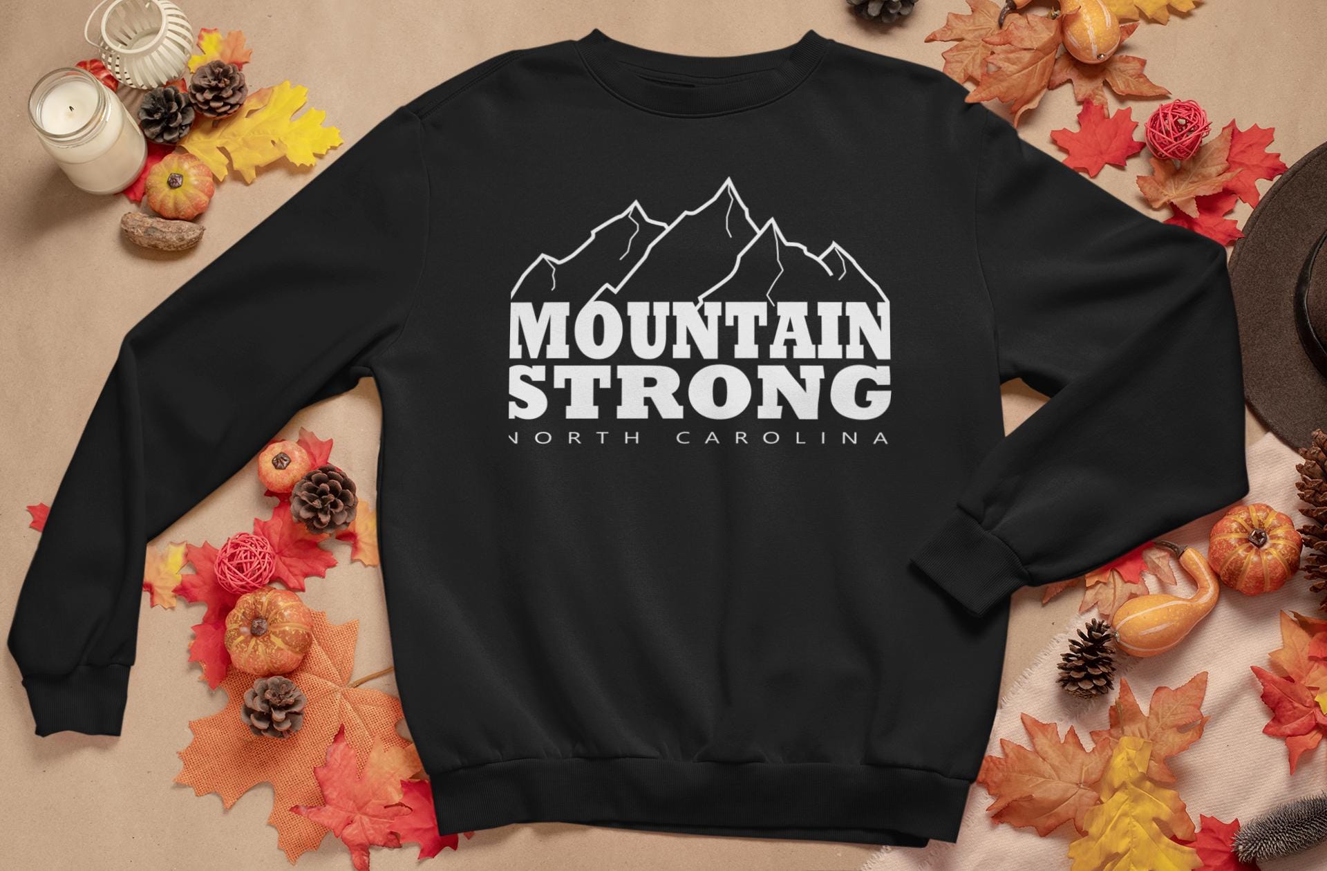 North Carolina Strong Lightweight Crewneck Sweatshirt North Carolina Sweatshirt Unisex Sweatshirt Lightweight Sweatshirt Sweatshirt – Easygoing Wear · Perfect For Daily Wear
