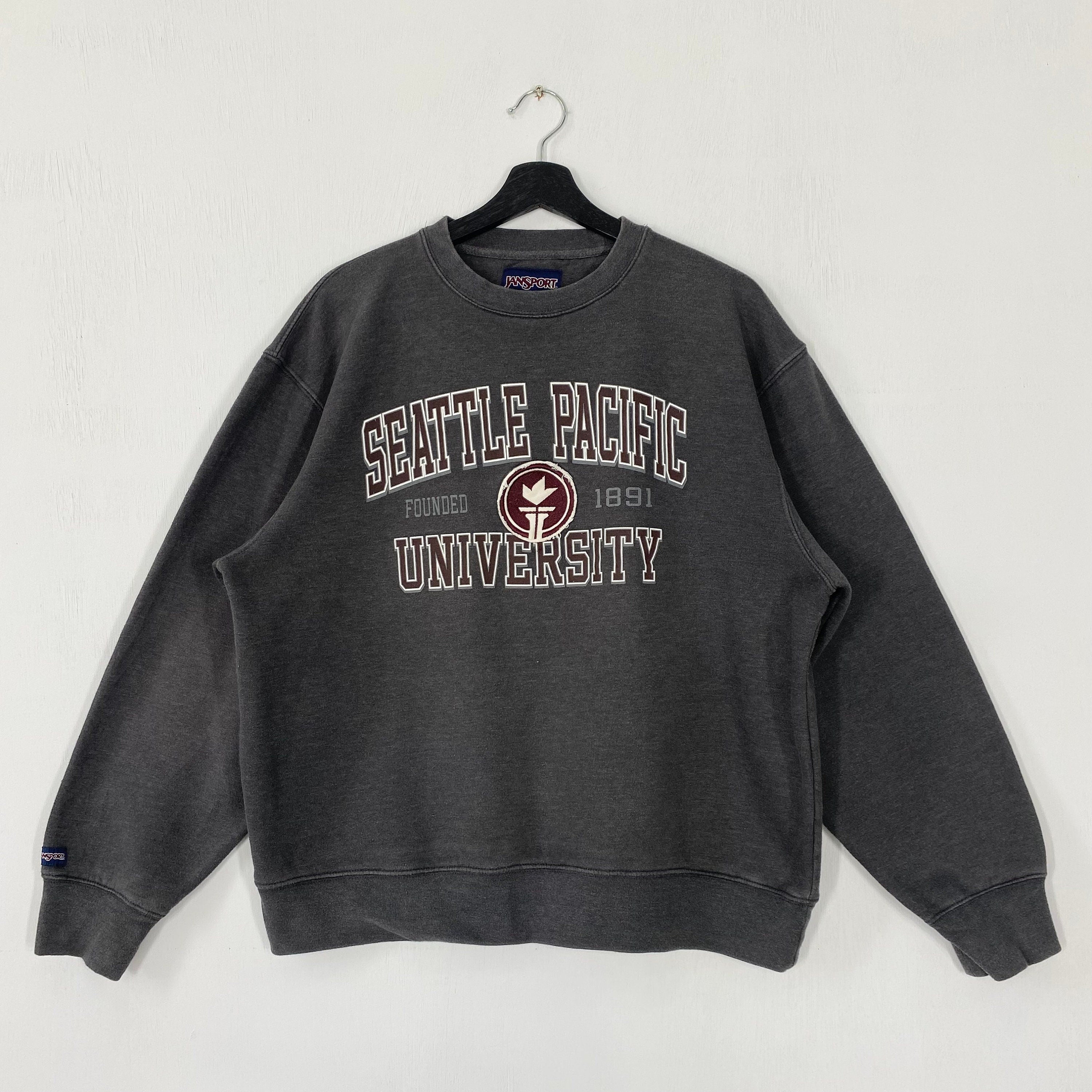 Vintage Seattle Pacific University Sweatshirt Seattle Pacific Crewneck Seattle Pacific Sweater Seattle Pacific Falcons Print Logo Medium Sweatshirt – Easygoing Wear · High-Quality Print