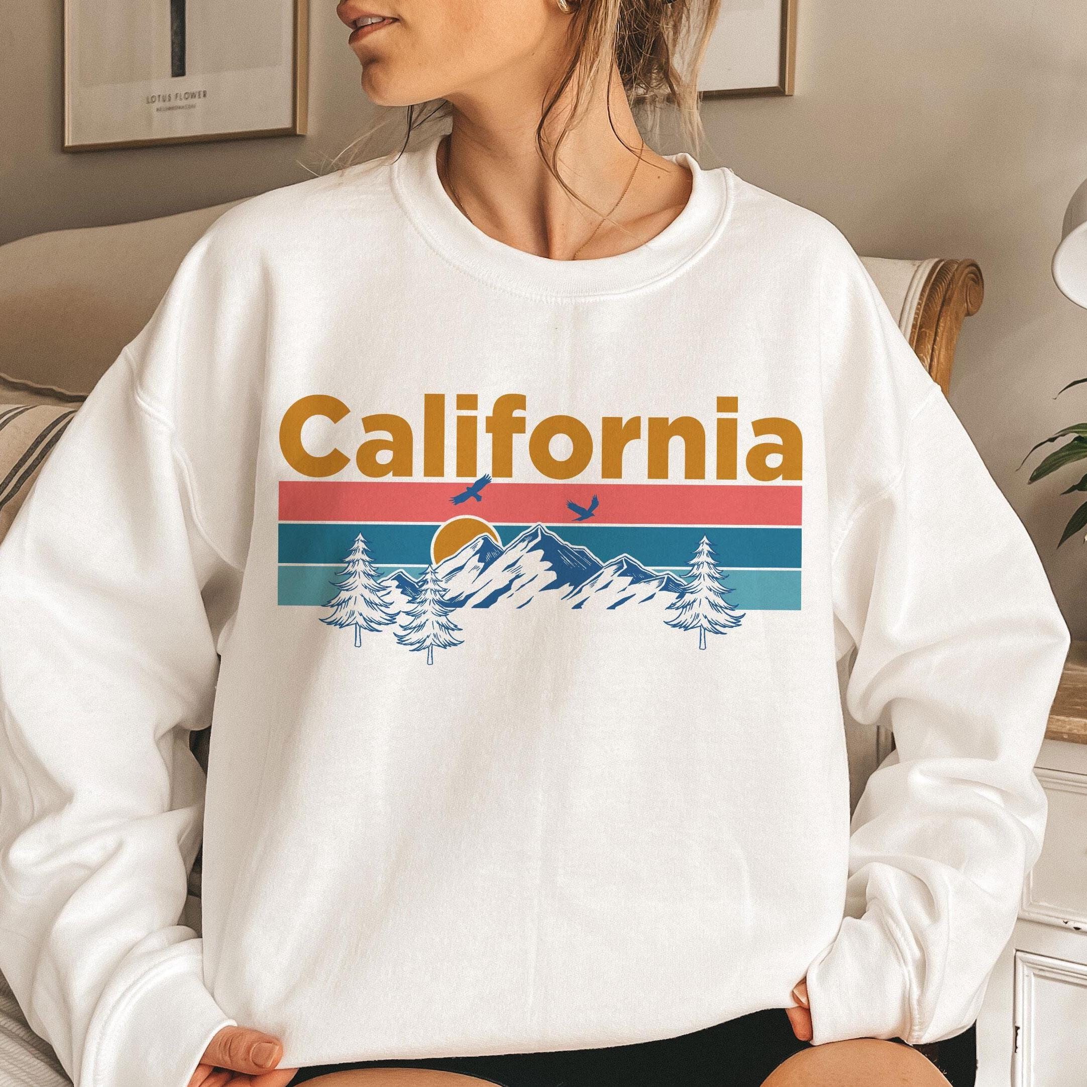 California Sweatshirt Mountain Sunset Unisex California Sweatshirt Personalization Available Sweatshirt – Bold Style · Trending Graphic Apparel