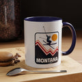 Montana Retro Snow Skiing Mountain 11 oz Mug Ski Lodge Decor Coffee Cup Mountain Lover Gift Retro Skiing Mug Graphic Tee – Premium Graphic · Top Pick For Any Outfit
