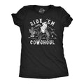 Ghost Shirt Women Black Spooky Shirt Funny Halloween Shirt Halloween Costume Halloween Clothes Ghost Town Wild West Sheets Skeleton Graphic Tee – Premium Graphic · High-Quality Print