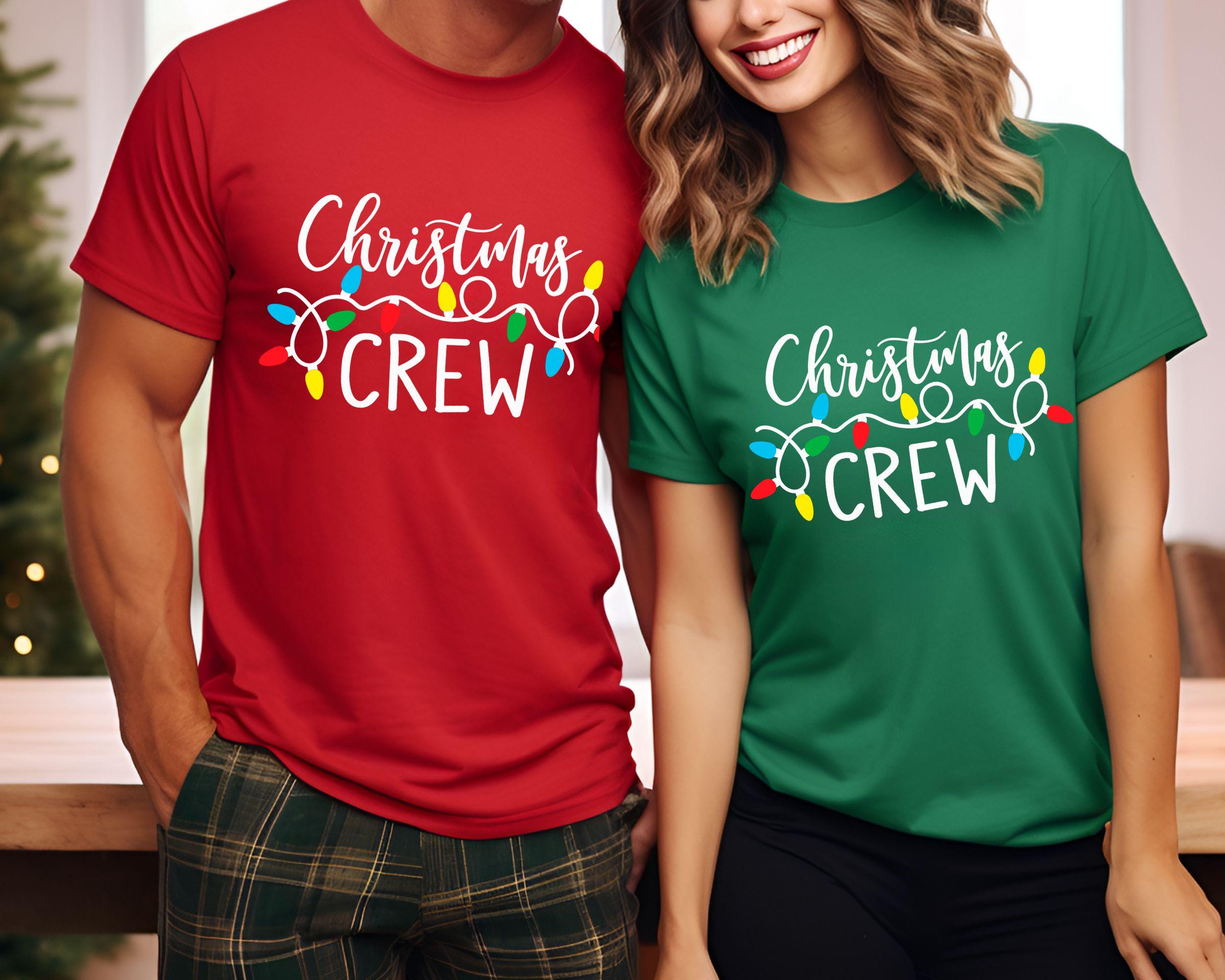 Christmas Crew ShirtChristmas Season T shirtFamily Christmas ShirtChristmas Party ShirtXmas GiftsHoliday Shirt Cousin Crew Friend Tee Graphic Tee – Soft Feel · Top Pick For Any Outfit