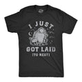 Graveyard Shirt Halloween Shirt Black Spooky Shirt Funny Halloween Shirt Inappropriate Shirt Ghost Costume I Just Got Laid To Rest Graphic Tee – Warm & Stylish · Top Pick For Any Outfit