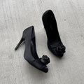 y2k vintage black rosette stiletto heels size Graphic Tee – Feel-Good Design · High-Quality Print