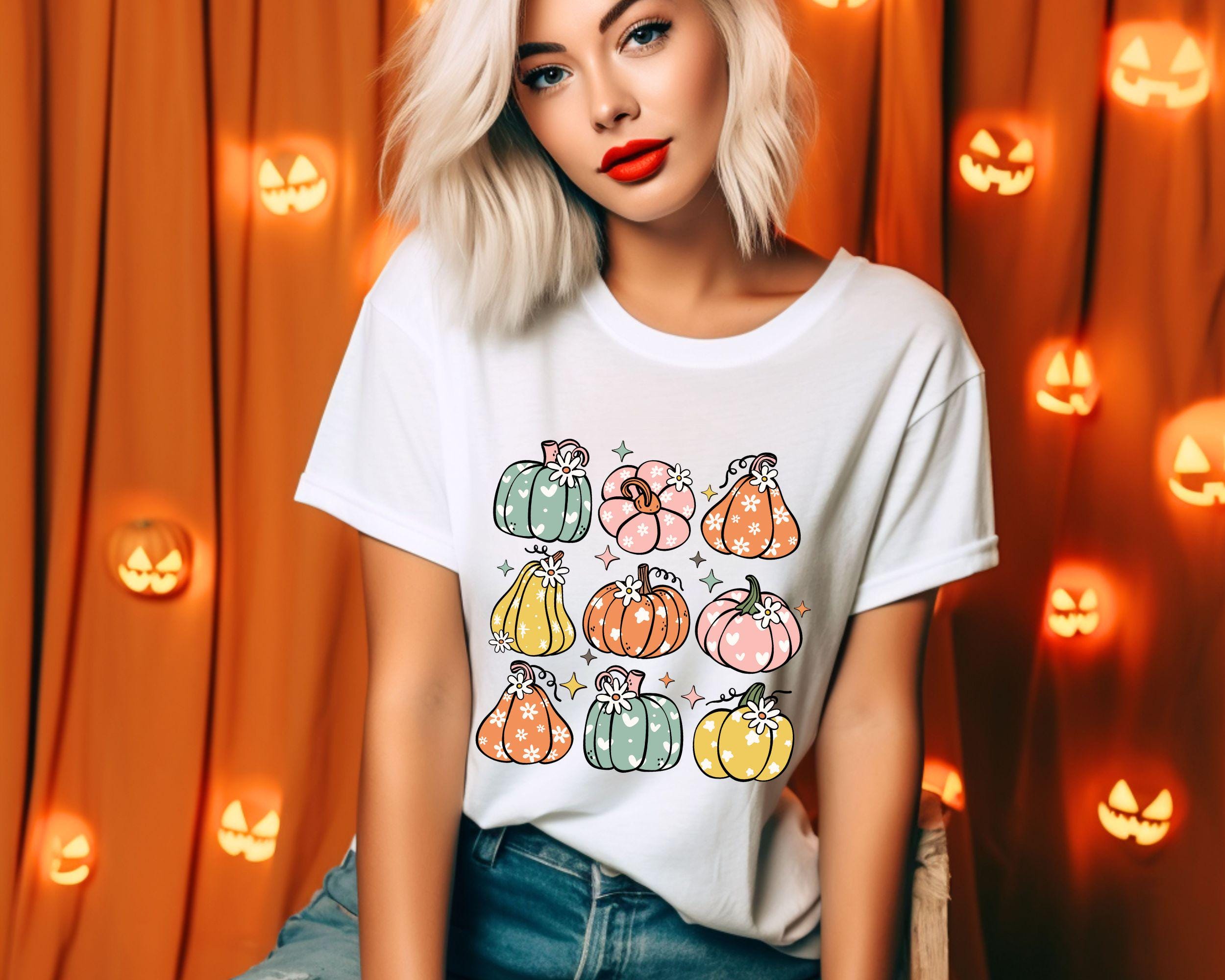 Vintage Pink Pumpkin Patch Shirts Mommy and Me Fall Shirts Fall Shirts for Mommy and Me Toddler Halloween Costume Shirts Halloween Fall Graphic Tee – Aesthetic Look · Must-Have Style