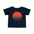 Colorado Retro 80s Baby TShirt Infant Tee Colorado Kid Apparel 80s Baby Gift Personalization Available Graphic Tee – Cozy Vibes · Top Pick For Any Outfit