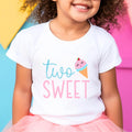 Two Sweet Toddler T Shirt 2nd Birthday Shirt Two Sweet Birthday Tee Girl Birthday Shirt Ice Cream Second Birthday Outfit Two Sweet Party Tee Graphic Tee – Easygoing Wear · Must-Have Style