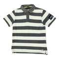EA7 Emporio Armani Mens Grey Striped Polo Shirt Vintage High End Designer VTG Graphic Tee – Soft Feel · Must-Have Style