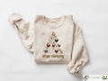 Christmas Chickens Sweatshirt Christmas Farm Animals Sweater Womens Christmas Chicken Tshirt Christmas Holiday Gift Farmer Girl Xmas Tee Sweatshirt – Feel-Good Design · Perfect For Daily Wear