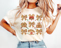 Walt Disney World Coquette Bows Gingerbread Christmas Shirt DisneyWorld Tour Xmas Tee Mickey39s Very Merry Xmas Party Hollywood Studio Tee Graphic Tee – Soft Feel · Trending Graphic Apparel
