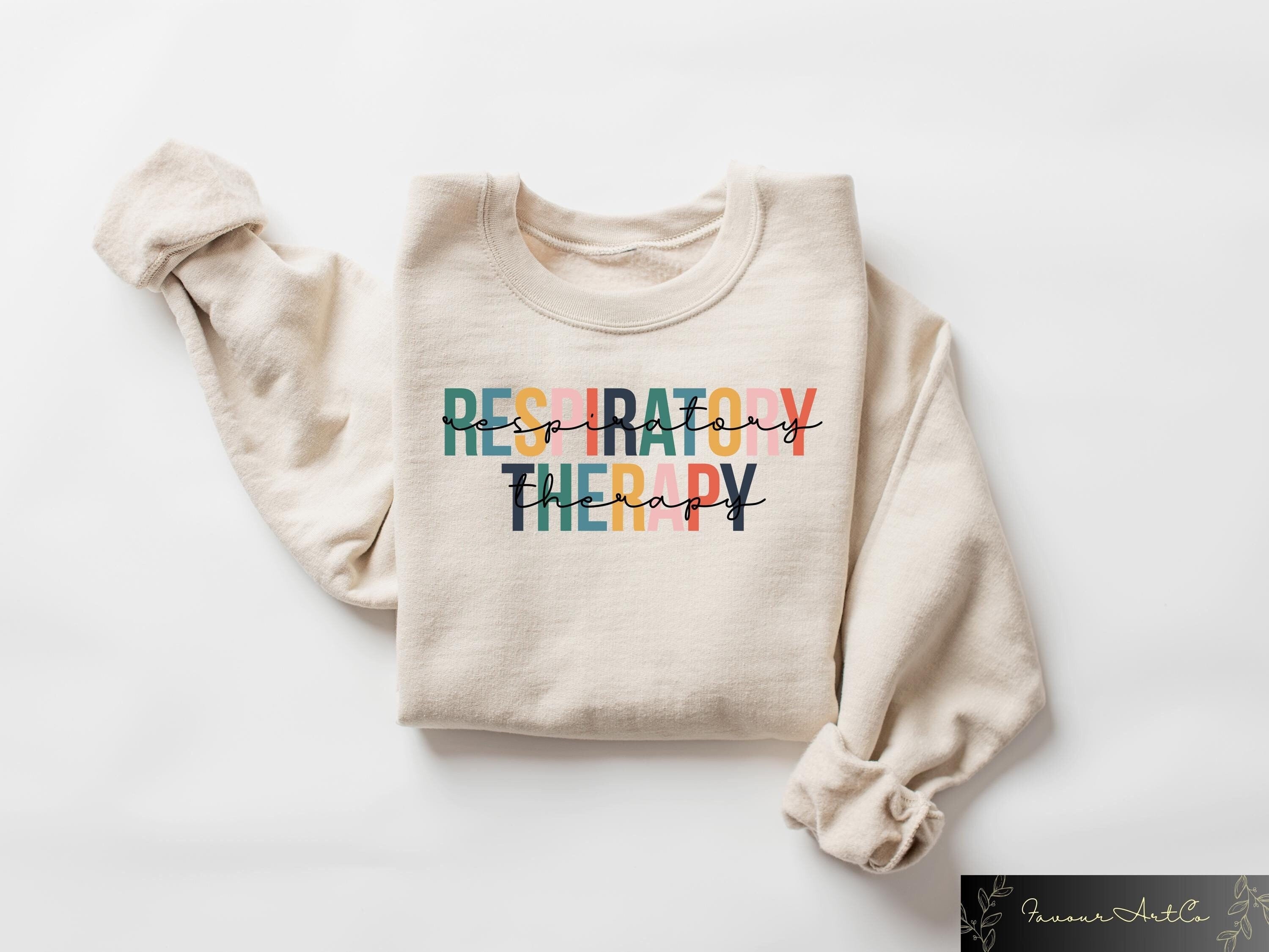 Respiratory Therapy Sweatshirt Respiratory Therapist Sweater Respiratory Therapist Shirt Respiratory Therapy Gift Respiratory Crewneck Sweatshirt – Warm & Stylish · High-Quality Print