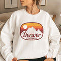 Denver Colorado Sweatshirt Unisex Retro Ombre Crewneck Denver Sweatshirt Personalization Available Sweatshirt – Premium Graphic · Trending Graphic Apparel