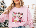 Disney Minnie and Daisy Pink Christmas Shirt Besties Disney Xmas Sweatshirt Disney Family Christmas Shirt Disney Pink Holiday Shirt Gift Sweatshirt – Feel-Good Design · Must-Have Style