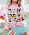 Disney Princess T Shirt Elsa Ariel Pocahontas Belle Jasmine Disney Princesses Shirt for Women and Girls Gift for Disney Princess Lovers Graphic Tee – Easygoing Wear · High-Quality Print