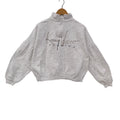 90s Drop Shoulder Key West Quarter Zip Sweater Vintage 1991 Florida Key Crop Sweatshirt Jumper Crewneck White Women39s Large Sweatshirt – Cozy Vibes · Trending Graphic Apparel