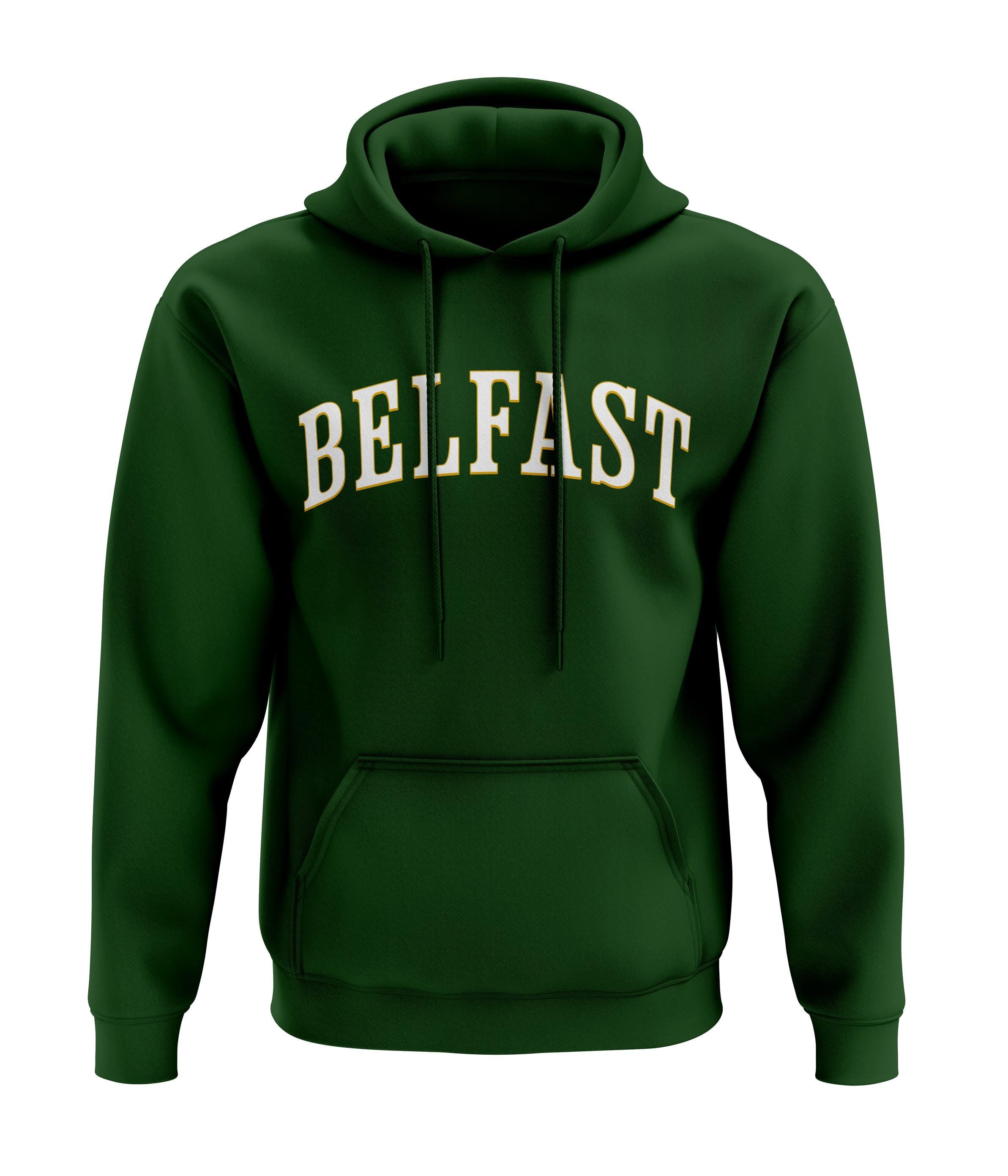 Irish Heritage Hoodie Belfast Unisex Adult College University Hoodie Hoodie – Feel-Good Design · Great Gift For Fans