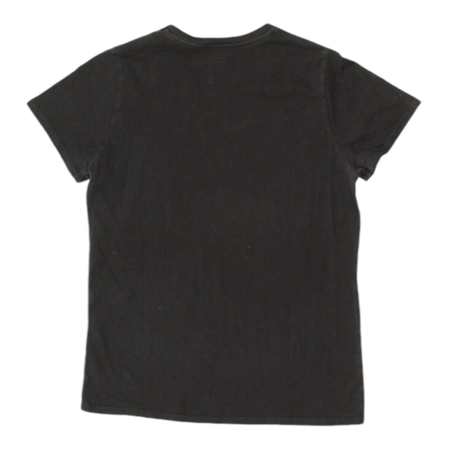 Alexander McQueen Womens Black Tshirt Vintage High End Luxury Designer Top VTG Graphic Tee – Aesthetic Look · High-Quality Print