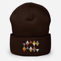 Gay Bear Flag Triangles Beanie Embroidered Dad Hat Bear Brotherhood Pride Gift Gay Pride Winter Hat for LGBTQ Supporters Graphic Tee – Easygoing Wear · High-Quality Print