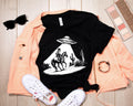 UFO Western Shirt Retro Vintage Cowboy Tshirt Rodeo Tshirt Western Oversized Graphic Tee Trendy Women39s Western Shirt Cowboy Man Shirt Graphic Tee – Bold Style · High-Quality Print
