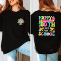 Happy 100 Days of School Era Sweatshirt Teacher Shirt 100th Day Of School Celebration Gift Back To School Shirt Sweatshirt – Everyday Comfort · Trending Graphic Apparel