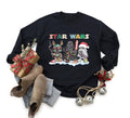 Star Wars Family Christmas Tshirt Galaxy Wars Christmas Shirt Disney Xmas Gift Shirt Trendy Shirt Star war sweatshirt Youth sweatshirt Sweatshirt – Soft Feel · High-Quality Print