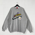 Vintage Pittsburgh Steelers Sweatshirt Steelers Crewneck Steelers Sweater Pullover Sportswear NFL Pittsburgh Steelers Print Logo XXLarge Sweatshirt – Easygoing Wear · Must-Have Style