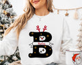 Custom Family Christmas Name Shirt Monogrammed Family Christmas Tee Personalized Christmas Family T Shirt Custom Christmas Shirt With Name Graphic Tee – Aesthetic Look · Top Pick For Any Outfit