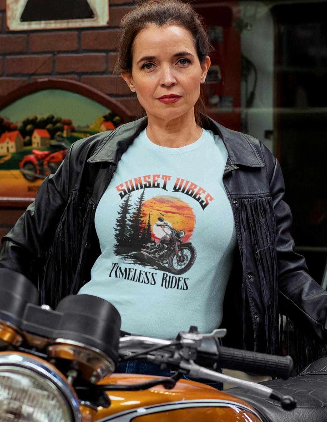 Motorcycle Sunset Rides Unisex T shirt Motorcycle Sunset T shirt Unisex Motorcycle Shirt Motorbike Sunset Tee Biker Sunset Graphic Tee Graphic Tee – Premium Graphic · Trending Graphic Apparel